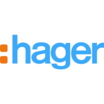 logo de l'entreprise Hager partenaire de l'entreprise Marco Fabre électricité et climatisation